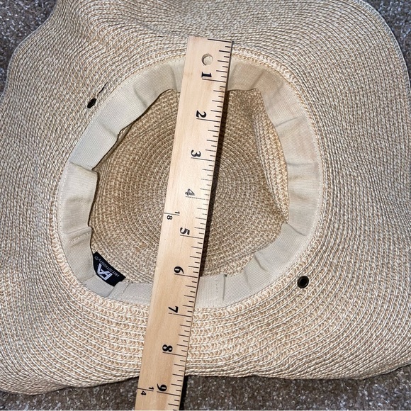 Free Authority hat paper straw over sized floppy packable summer beach hat - Picture 4 of 10
